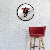 Texas Tech Red Raiders: Mascot - Modern Disc Mirrored Wall Sign, NCTTRR-235-02
