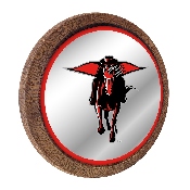 Texas Tech Red Raiders: Mascot - Mirrored Barrel Top Mirrored Wall Sign, NCTTRR-245-02