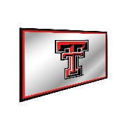 Texas Tech Red Raiders: Framed Mirrored Wall Sign, NCTTRR-265-01