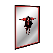 Texas Tech Red Raiders: Mascot - Framed Mirrored Wall Sign, NCTTRR-275-01