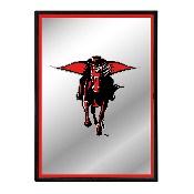 Texas Tech Red Raiders: Mascot - Framed Mirrored Wall Sign, NCTTRR-275-01