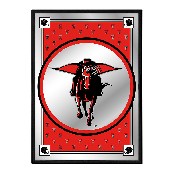Texas Tech Red Raiders: Team Spirit, Mascot - Framed Mirrored Wall Sign, NCTTRR-275-02