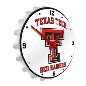Texas Tech Red Raiders Team Spirit Bottle Cap Wall Clock, FNB-NCTTRR-540