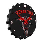 Texas Tech Red Raiders Team Spirit Bottle Cap Wall Clock, FNB-NCTTRR-540
