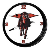 Texas Tech Red Raiders 19" LED Team Spirit Clock, FNB-NCTTRR-550