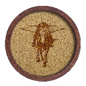 Texas Tech Red Raiders: "Faux" Barrel Framed Cork Board, FNB-NCTTRR-632-02A