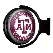 Texas A&M Aggies: Original Round Rotating Lighted Wall Sign, NCTXAM-115-01