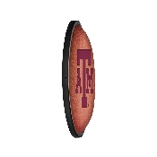 Texas A&M Aggies: Pigskin - Oval Slimline Lighted Wall Sign, NCTXAM-140-21
