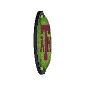 Texas A&M Aggies: On the 50 - Oval Slimline Lighted Wall Sign, NCTXAM-140-22