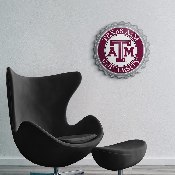Texas A&M Aggies: Bottle Cap Wall Sign, NCTXAM-210-01