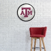 Texas A&M Aggies: Modern Disc Mirrored Wall Sign, NCTXAM-235-01