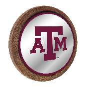 Texas A&M Aggies: "Faux" Barrel Top Mirrored Wall Sign, NCTXAM-245-01