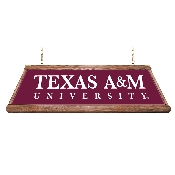 Texas A&M Aggies: Premium Wood Pool Table Light, FNB-NCTXAM-330-01A