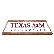 Texas A&M Aggies: Premium Wood Pool Table Light, FNB-NCTXAM-330-01A