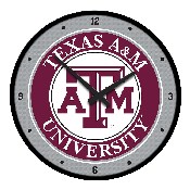 Texas A&M Aggies: Modern Disc Wall Clock, NCTXAM-510-01