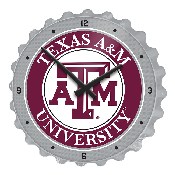 Texas A&M Aggies: Bottle Cap Wall Clock, NCTXAM-540-01