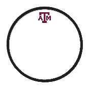 Texas A&M Aggies: Modern Disc Dry Erase Wall Sign, NCTXAM-612-01