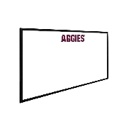 Texas A&M Aggies: Framed Dry Erase Wall Sign, FNB-NCTXAM-613-01A