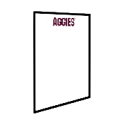 Texas A&M Aggies: Framed Dry Erase Wall Sign, FNB-NCTXAM-613-01A