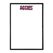 Texas A&M Aggies: Framed Dry Erase Wall Sign, FNB-NCTXAM-613-01A