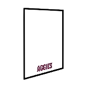 Texas A&M Aggies: Framed Dry Erase Wall Sign, FNB-NCTXAM-613-01A