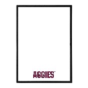 Texas A&M Aggies: Framed Dry Erase Wall Sign, FNB-NCTXAM-613-01A
