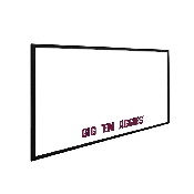 Texas A&M Aggies: Gig Em' Aggies - Framed Dry Erase Wall Sign, FNB-NCTXAM-613-02A