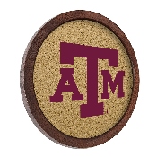 Texas A&M Aggies: "Faux" Barrel Framed Cork Board, FNB-NCTXAM-632-01A