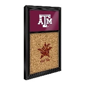Texas A&M Aggies: Dual Logo - Cork Note Board, FNB-NCTXAM-640-02A