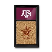 Texas A&M Aggies: Dual Logo - Cork Note Board, FNB-NCTXAM-640-02A