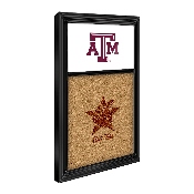 Texas A&M Aggies: Dual Logo - Cork Note Board, FNB-NCTXAM-640-02A