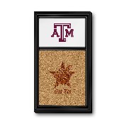 Texas A&M Aggies: Dual Logo - Cork Note Board, FNB-NCTXAM-640-02A