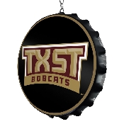 Texas State Bobcats: Bottle Cap Dangler, FNB-NCTXST-220-01A