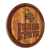 TXST - Texas State Bobcats 20" Barrel Team Logo Wall Sign, FNB-NCTXST-240