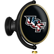 UCF Knights: USA - Original Oval Rotating Lighted Wall Sign, NCUCFL-125-03