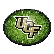 UCF Knights: On the 50 - Oval Slimline Lighted Wall Sign, NCUCFL-140-22