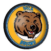 UCLA Bruins: Mascot - Round Slimline Lighted Wall Sign, NCUCLA-130-02