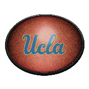 UCLA Bruins: Pigskin - Oval Slimline Lighted Wall Sign, NCUCLA-140-21