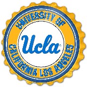 UCLA Bruins: Bottle Cap Wall Sign, NCUCLA-210-01