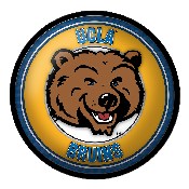 UCLA Bruins: Mascot - Modern Disc Wall Sign, FNB-NCUCLA-230-02A