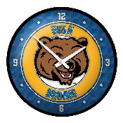 UCLA Bruins: Mascot - Modern Disc Wall Clock, FNB-NCUCLA-510-02A