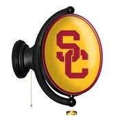 USC Trojans Rotating LED Team Spirit Wall Sign, FNB-NCUSCT-125