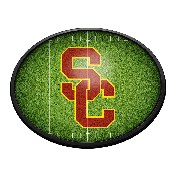 USC Trojans: On the 50 - Oval Slimline Lighted Wall Sign, NCUSCT-140-22