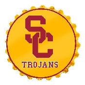 USC Trojans: Bottle Cap Wall Sign, FNB-NCUSCT-210-01A