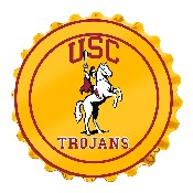 USC Trojans: Trojan - Bottle Cap Wall Sign, NCUSCT-210-03