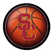 Southern Cal Trojans: Basketball - Modern Disc Wall Sign, NCUSCT-230-11