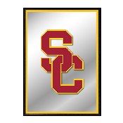 USC Trojans: SC - Framed Mirrored Wall Sign, NCUSCT-275-01