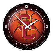 Southern Cal Trojans: Basketball - Modern Disc Wall Clock, NCUSCT-510-11