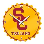 USC Trojans: Bottle Cap Wall Clock, NCUSCT-540-01