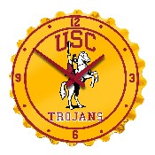 USC Trojans: Trojan - Bottle Cap Wall Clock, NCUSCT-540-03